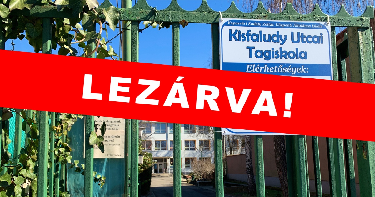 Rendkívüli szünetet rendeltek el a balatoni általános iskolában!