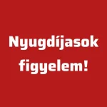 Nyugdíjasok figyelem