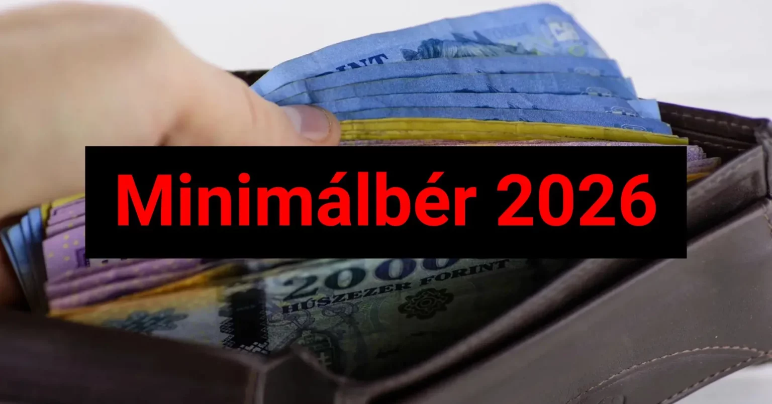 Minimálbér 2026: mennyi a nettó összeg és kiket érint?