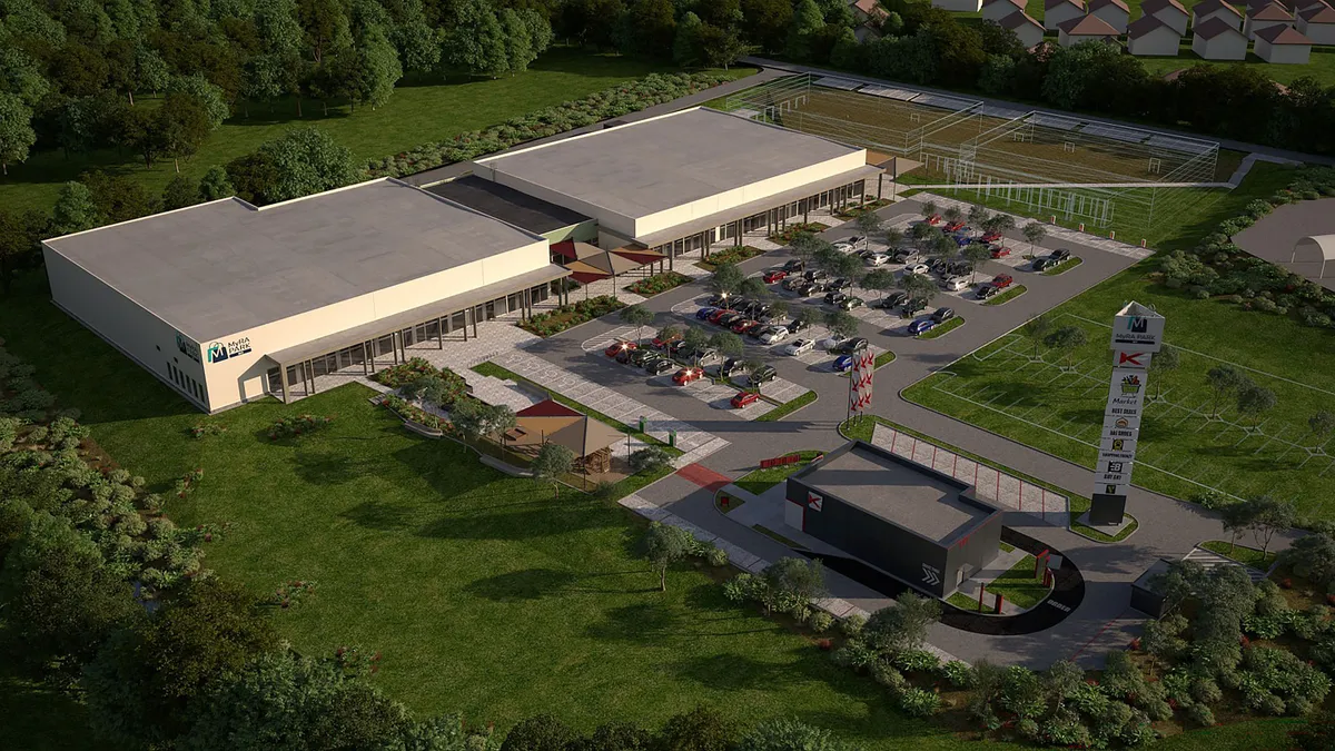 Új pláza épül Budapest mellett az M3 mellett