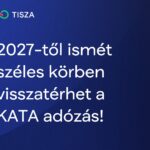 Kata adózás 2027 – újra választható a kedvelt adózási forma 2027 január 1-től!
