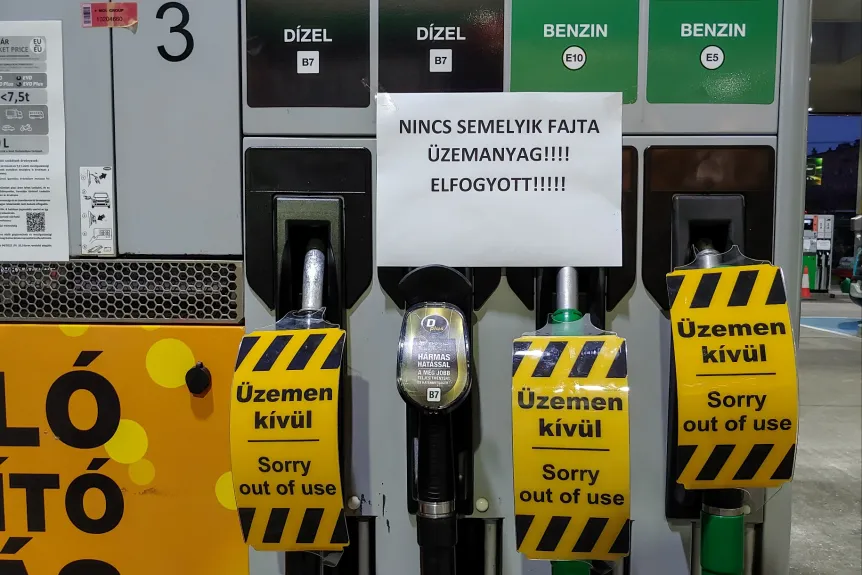 Nincs gázolaj nincs üzemanyag - Korlátozás jön