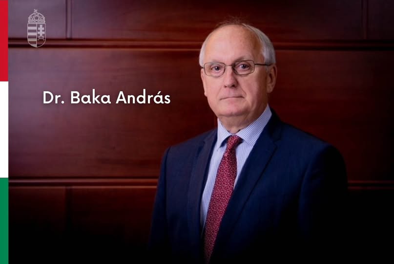 Dr. Baka András Köztársasági elnök