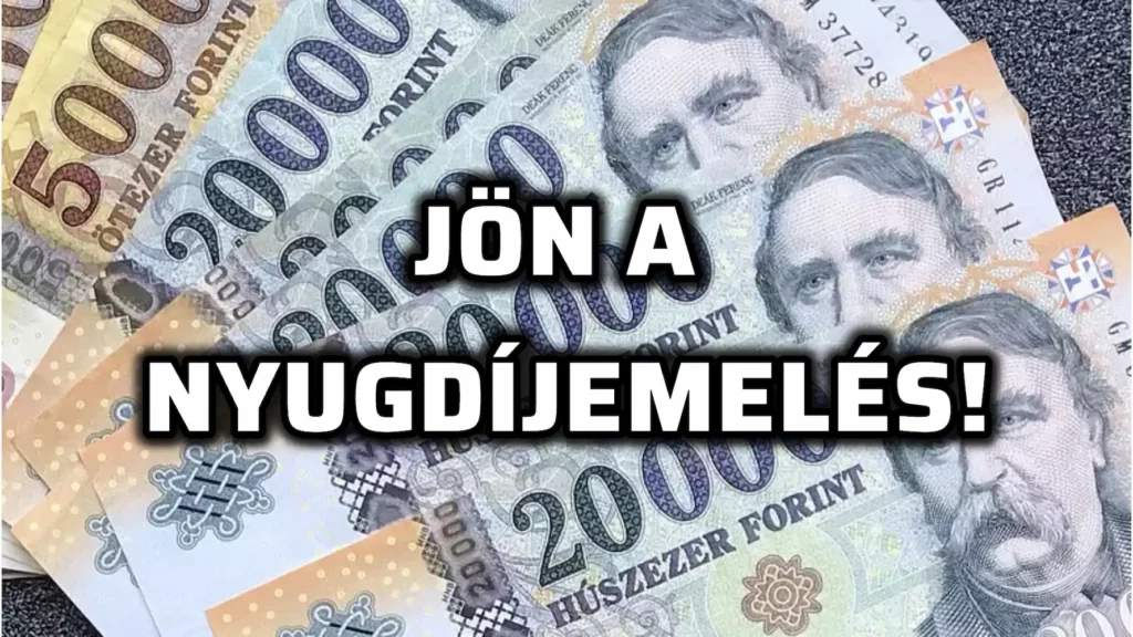 Nyugdíjemelés 2027 - jön a nyugdíjak emelése